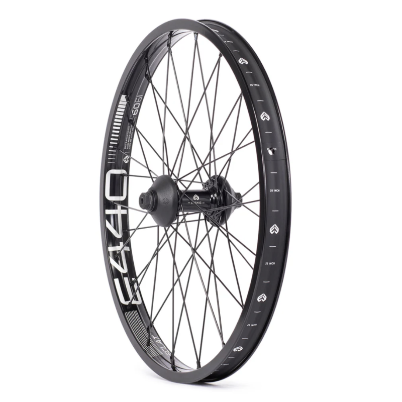 ROUE AVANT BMX 20'' ECLAT E440 / SEISMIC NOIR